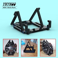 NEW Fit for 75389 the Dark Falcon Building Blocks Model Display Stand MOC Display Stand Bricks Set DIY Toy Showcase Gift
