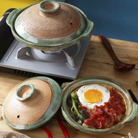 Japanese Style High Temperature Resistant Casserole Pot Versatile Stew Pan for Home Use Durable Essential Kitchenware