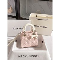 Sweet MACK JHOSEL Knot Diamond Grid Lady Bag Crossbody Bag Fashionable Casual Hobo Shape PU Leather Women's Bag