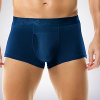 Gun Bullet Separation Underwear Men's Modal Scrotum Support Men's Boxer Briefs Summer Thin Breathable Boxer Briefs