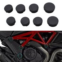 Diavel1200 Motorcycle Frame End Caps For Ducati Diavel1200 2011-2018 Accessories Frame Hole Cover Caps Plug Decorative