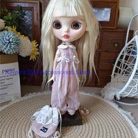 2026 new vintage retro lace 2pcs jumpsuit+bags for landoudou/Blythe(Fit for Lulu,ymy24,Ob22,24,26,zone, Jenny)
