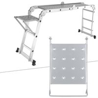 Ladder Stand Heavy Duty Metal Work Stand System Ladder Accessory For Painters DIY Home Projects Working Home Firefighting Lift