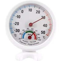 Bell-Shaped Analog Hygrometer Temperature Gauge -30°C to +50°C for Outdoor Garden Greenhouse Decorative Humidity Monitor