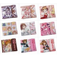 Cardcaptor Sakura Fold Wallet Cosplay Sakura Kinomoto Halloween Party Costumes Props Anime Wallets Women Pink Wallet Lady Purse