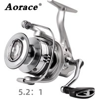 Aorace Spinning Fishing Reel 1000~6000 Series 5.2:1 Gear Ratio Spinning Reel Max Drag 10kg Carp Fishing Reel for Bass Pike