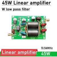 DYKB 45W 13.56MHz ssb RF Linear Amplifier low pass filter high frequency power amplifier for HAM radio AMP RFID Signal shortwave