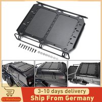 AXSPEED Metal Carbon Fiber Roof Luggage Rack Carrier for 1/10 TRX6 T6 G63 6x6 Remote Control Car DIY Upgrade Parts