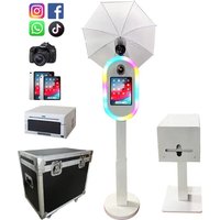 DSLR IPAD Photo Booth Wedding Party Portable Selfie Booth Camera IPAD Photo Booth With Flight Case