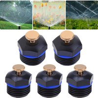 20pcs 1/2'' Micro Watering Sprinklers Adjustable Mini Spraying Drip Head Agricultural Plastic Save Water for Industrial Lawn