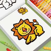 Lustiges Malbuch für Kinder, 32 Seiten mit verschiedenen Themen, Malbuchgröße 170 × 240 mm