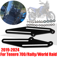 For YAMAHA TENERE 700 T700 T7 2019 - 2024 Tenere700 Windshield Wind Screen Bracket Motorcycle Accessories Windscreen Adjuster