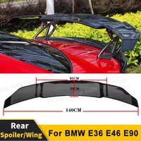 Sport Trunk Rear Spoiler Wing For BMW E36 E46 E90 F30 F20 F80 M3 F82 M4 M5 M6 G20 G30 GT Style True Real Carbon Fiber