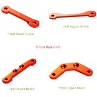 Rovan Front & Rear Upper & Lower Brace for 1/5 HPI BAJA 5B 5T 5SC