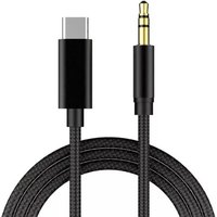 USB C to 3.5mm Jack AUX Cable DAC Type C Audio Cord for Car Speaker Headphone Huawei Samsung Xiaomi Vivo Aux Adapter