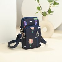 Handheld tote bag with versatile and fashionable cartoon design for carrying lunch boxes and water bottles.