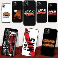 Miata 30Th Mx5 Case For iPhone 16 15 14 Pro Max 13 12 Mini 11 Pro Max X XS XR Plus Soft Cover Funda