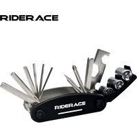 16 In1Bycicle Repair Tool Kit Mini Fold Repair Tool Kit Multi-Function Hex Wrench Nut Tire Repair Bike Hex Allen Key Screwdriver