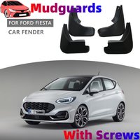 ABS Car Front Rear Mud Flaps for Ford Fiesta MK7 Hatchback 2009 - 2017 Mudguards Fender Splash Guards Accessories