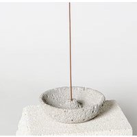 Cement Cement Incense Burner Plug in Planetary Style Incense Stick Stand Multi-functional Concrete Texture Aromatherapy Holder