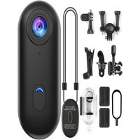 AliExpress Kaysunlink 4K Mini WiFi Action Camera Thumb POV Camera Portable Body Cam Wearable Sports Camera with Waterproof Case Cycling Travel