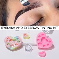 Lash Lift Brow Lamination Palette, Rapid Eyelash Eyebrow Lifting Tray, DIY Tint Mixing Tool For Perming Lashes at Home Salon Use