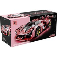 IN STOCK H1124 MOC Technical Remote Control Sports Car Building Blocks Bricks Assembling Model Toys for Boys Christmas Gift Set