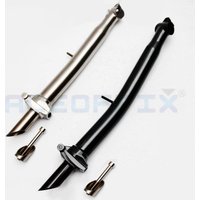 AliExpress SILVEROCK ACEOFFIX Titanium Headtube S/M/H Handlebar for Brompton Folding Bike Lenght 330/375/400mm Handlepost Head Tube Bike Parts 443g