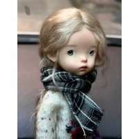 New sd BJD Doll 26cm Slim Girl 1/6-doudou Resin Doll Art Model High Quality Toy DIY birthday gift hand Makeup