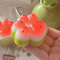 Watermelon Cat Paw Squeeze Pinch Slow Rebound Realistic Paw Design Fun Suitable For Valentine's Day/birthday Gifts