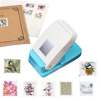 New Postage Stamp Punch S/L Size Stamp Shape Embossing Machine for Paper Crafting Scrapbooking Diy Craft Cards