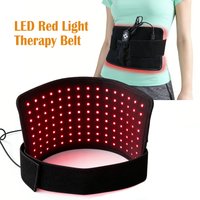 Upgrade 660nm 850nm LED Red Light Therapy Belt 120 LED Red Light Infrared Beauty Health Waist Back Knee Hand Body Heat Pad