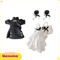 Genuine Come4free Doll Only Clothes Maid Style Dress Outfit 1/12 Ob11 Bjd Mjd Daily Wear Cosplay Costume Set Gift Diy Changing