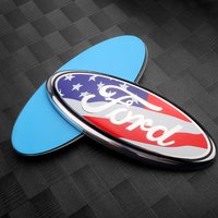 3D Car Front Hood Emblem Bonnet Badges Trunk Decoration Sticker for Ford Fiesta Explorer Focus Escape Kuga S-max Mustang Taurus