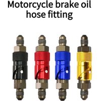 Motorcycle Brake Oil Line Fitting Brake Caliper AN3 Quick Disconnect for Racing Brake Calipers Universal Quick Release Interface