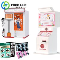 Customize Customized Self Service Photo Booth Comercial Take Album Instant Print Id Selfie Photobooth Machine Photo Booth