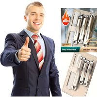 High-Quality 5pcs Nail Care Set Including Nail Clippers a Nano File And an Ear Scoop All Packed in a Portable Storage Case