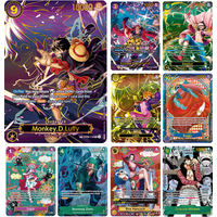 One Piece SP SR Character Cards Buggy Boa Dracule Mihawk Shanks Sugar The Seven Warlords of the Sea OP14 Replica Proxy Cards