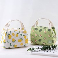 Cute Fruit Insulated Thermal Bag Storage Bag Reusable Lunch Bag Leakproof Lunch Container Insulated Lunch Box Kid Student Gifts