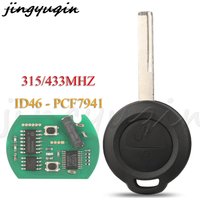 JYQ 2Buttons Remote Smart Car Key 315/433MHz ID46 PCF7941 For Mitsubishi Colt 2002-2012 Cabriolet 2006-2008 HU56 Blade