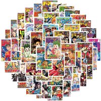 50/100Pcs Mix Anime Stickers Anime Poster DIY Stickers Scrapbooking Phone Luggage Waterproof Graffiti Decals