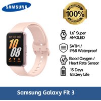 Original Samsung Galaxy Fit 3 Sport Bracelet Tracker 1.6'' IP68 Waterproof fit3 SmartBand 13 Days Battery life for Sport fitness