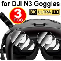 1-5Sets Tempered Glass Screen Protector for DJI Goggles N3 Full Cover Protective Film For DJI N3 AR HD Anti Scratch Clear Glass
