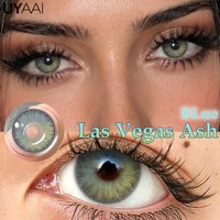 UYAAI Color Contact Lenses For Eyes Brown Colored Pupils Blue Contact Lens Green Eyes Contact Makeup Beauty Gray Natural Yearly