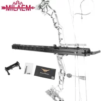 Archery Arrow Track Launcher Launching Orbital Support Single/Double Switching Compound Bow Recurve Bow Archery Shooting Hunting