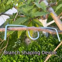 10Pcs M-Shaped Fruit Tree Branch Puller Shape Fixator Branch Bends Branch Bending Tools Metal Heavy-Duty Branch Shaping Device