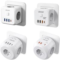 LENCENT USB Sockets dice Without Cable socket EU Socket Adapter Multiple socket EU Outlet Extender