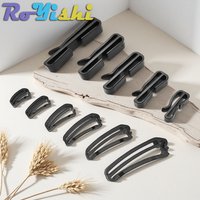 10-100 Pcs/Pack Quick Slip Keeper Buckle End Clip Slider Black For Molle Tactical Backpack Adjusting Strap Webbing 15-50mm