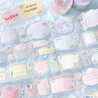 40mmx3m Cartoon Die-Cutting Masking Tape for Card Scrapbooking Stickers Journaling Creative Filmstrip Stationery Supplies
