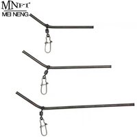 MNFT – broche de connecteur d'équilibre de pêche, 30 pièces, fourniture de poisson, Tube en laiton en forme de L, flèche Anti-emmêlement, accessoire pivotant, taille 5/7/9CM